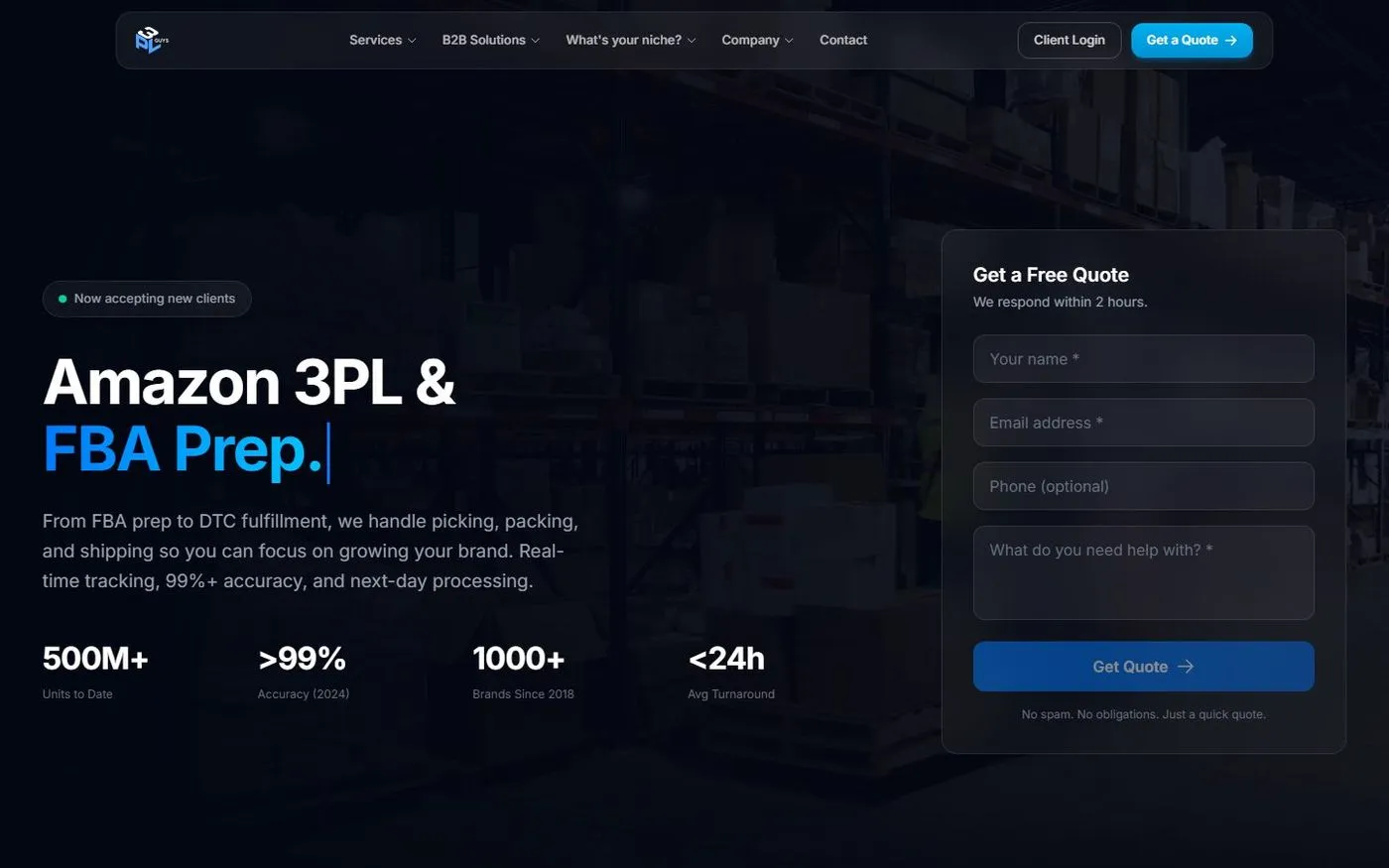 3D Pallet Load Planner by 3PLGuys — Stop shipping empty space. Plan the perfect pallet in 3D — Home page