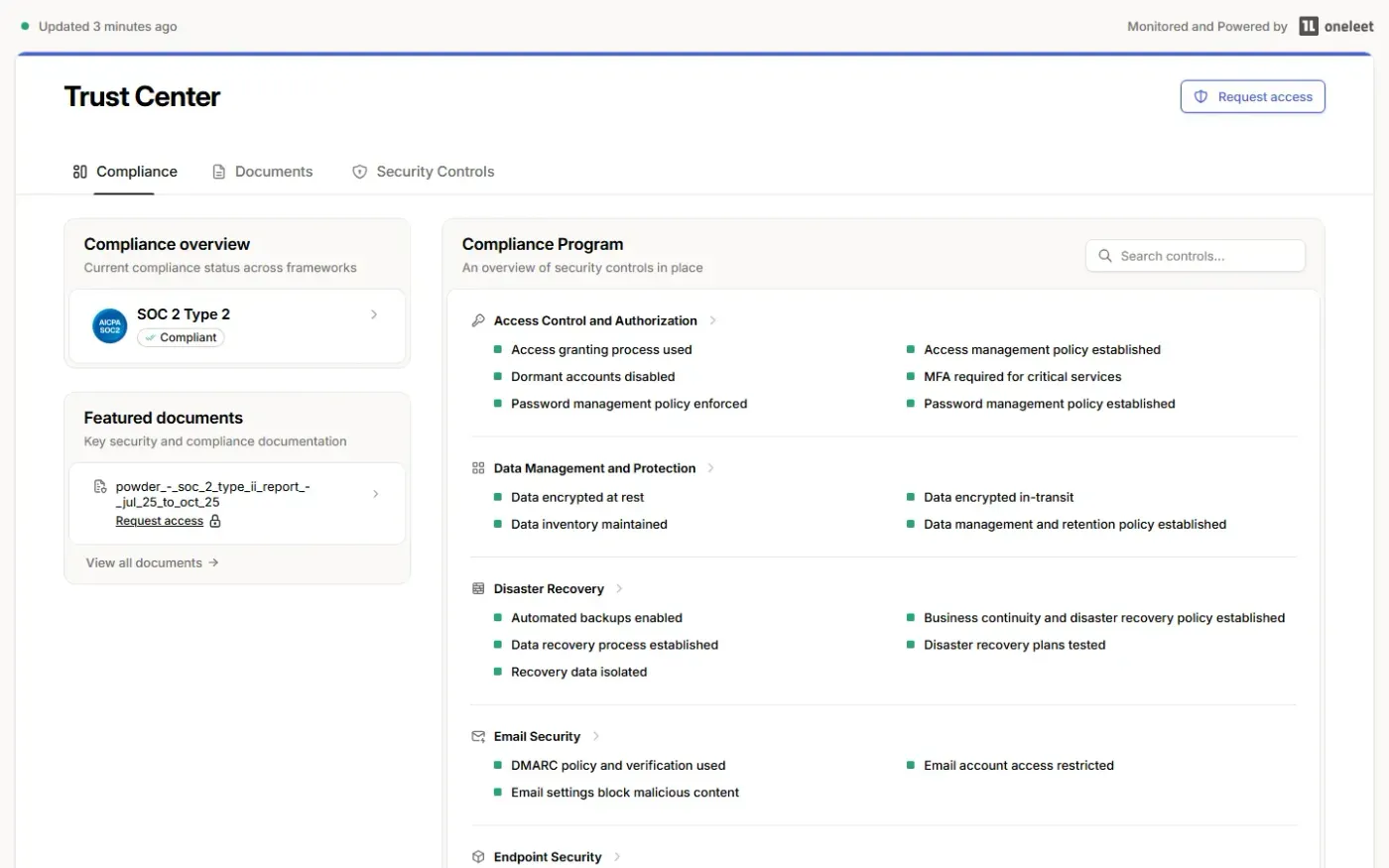 Powderfi — Home page