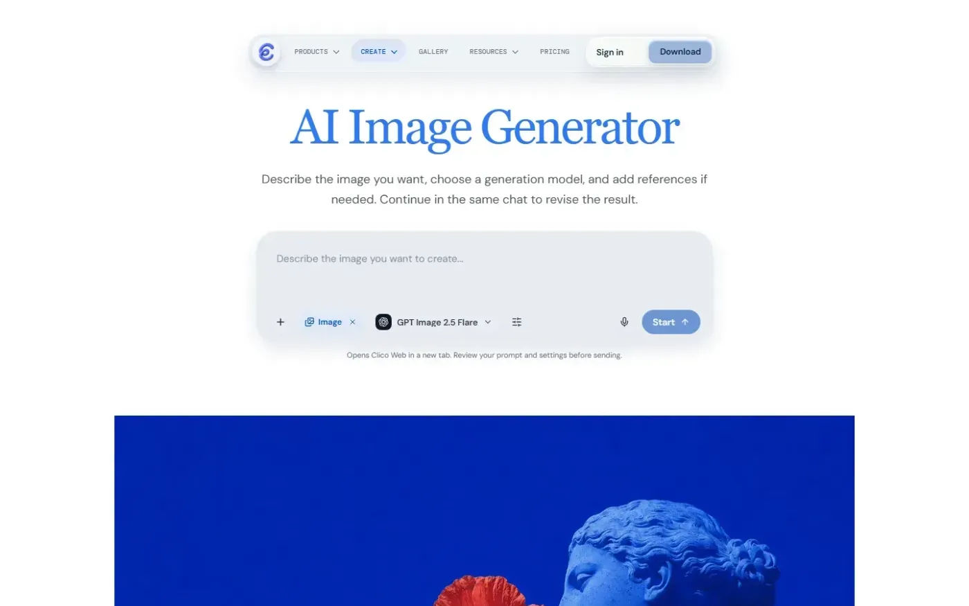 Tryclico — Tools page