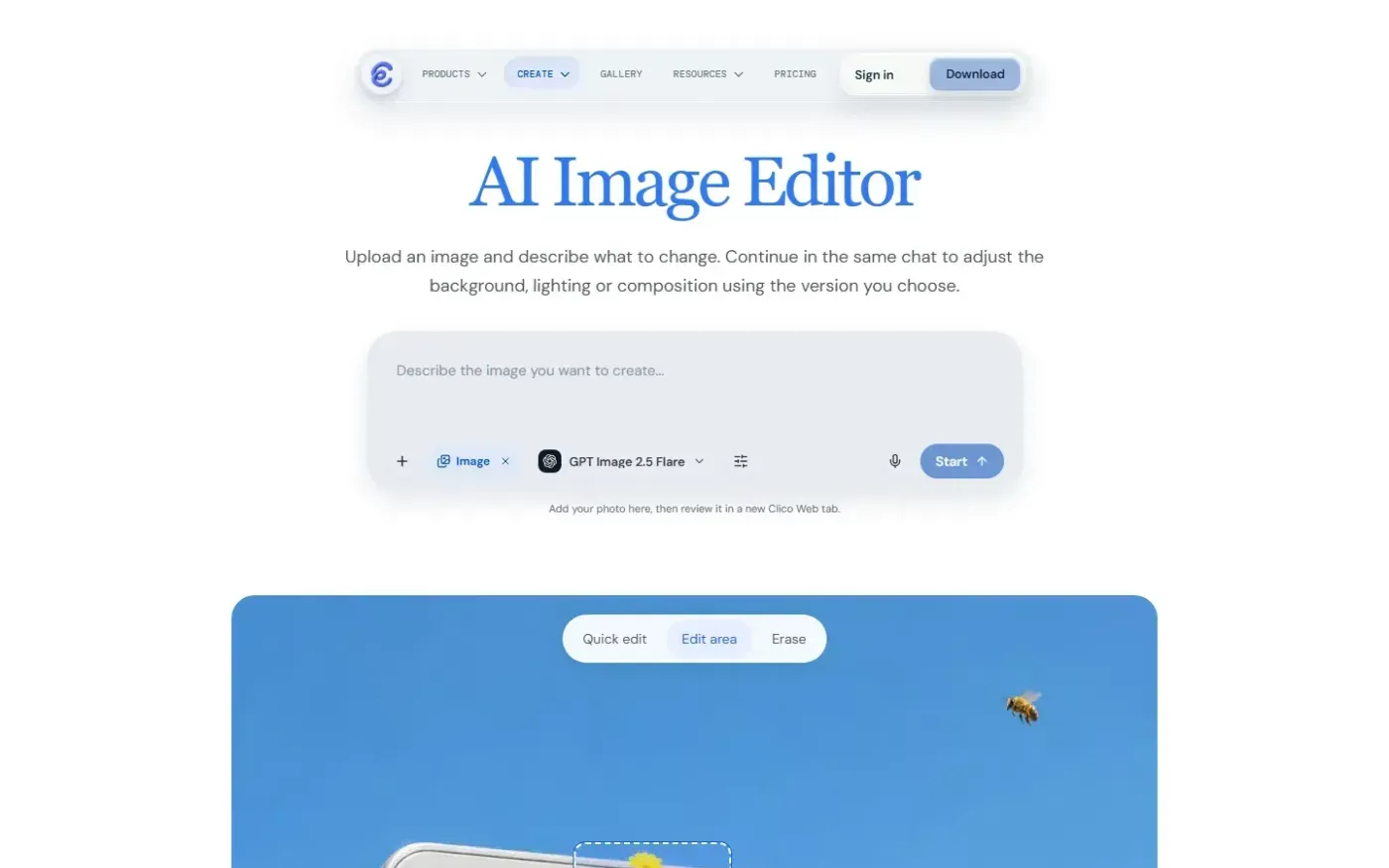 Tryclico — Tools page