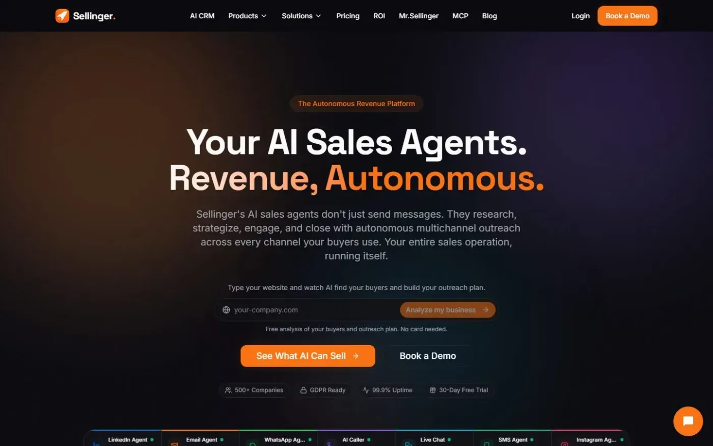 Sellinger — Home page