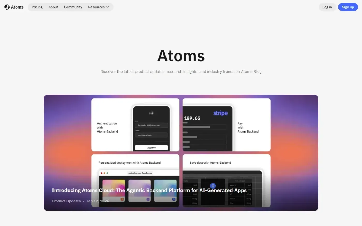 Atoms — Blog page