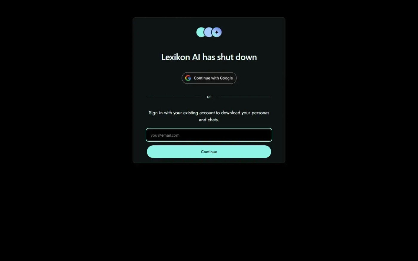 Lexikon — App page