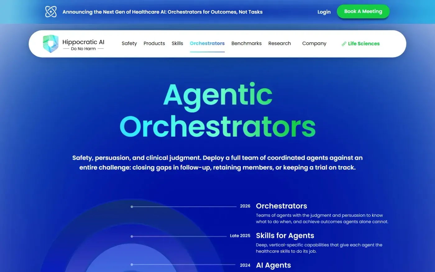 Hippocraticai — Orchestrator overview page