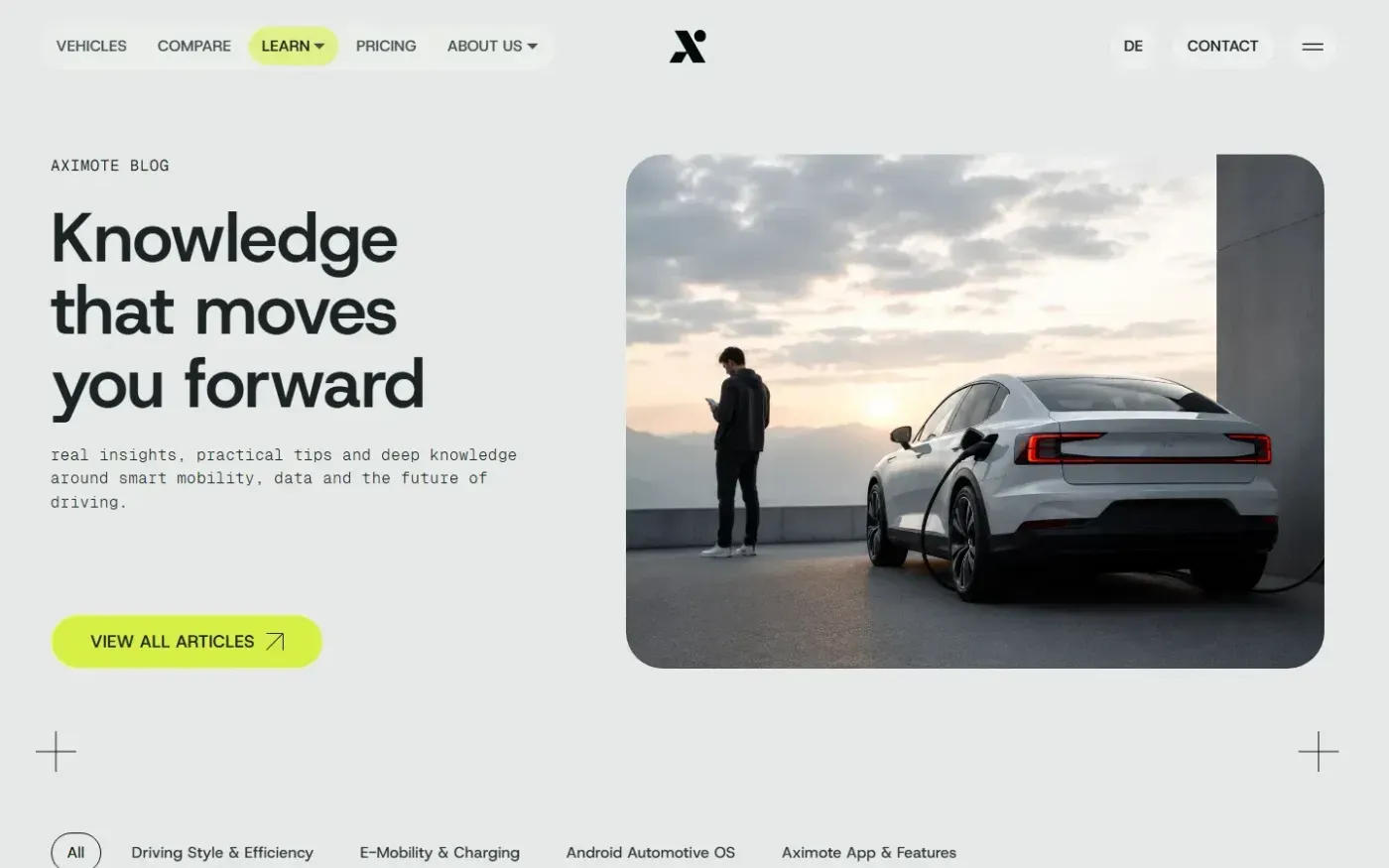 Aximote for iOS — Your car data, finally in your pocket — Blog page