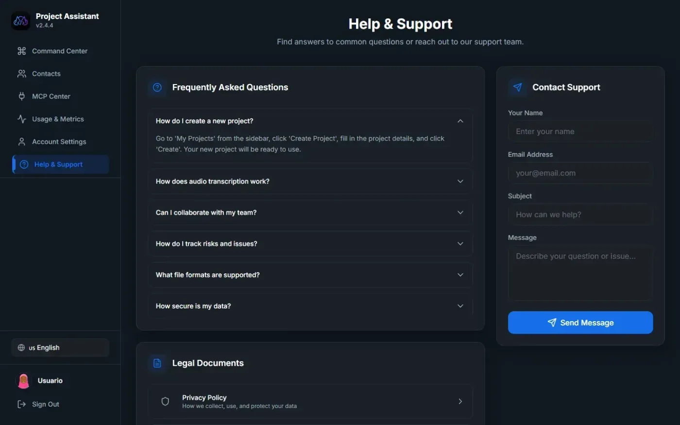 Marver-tech — Help page