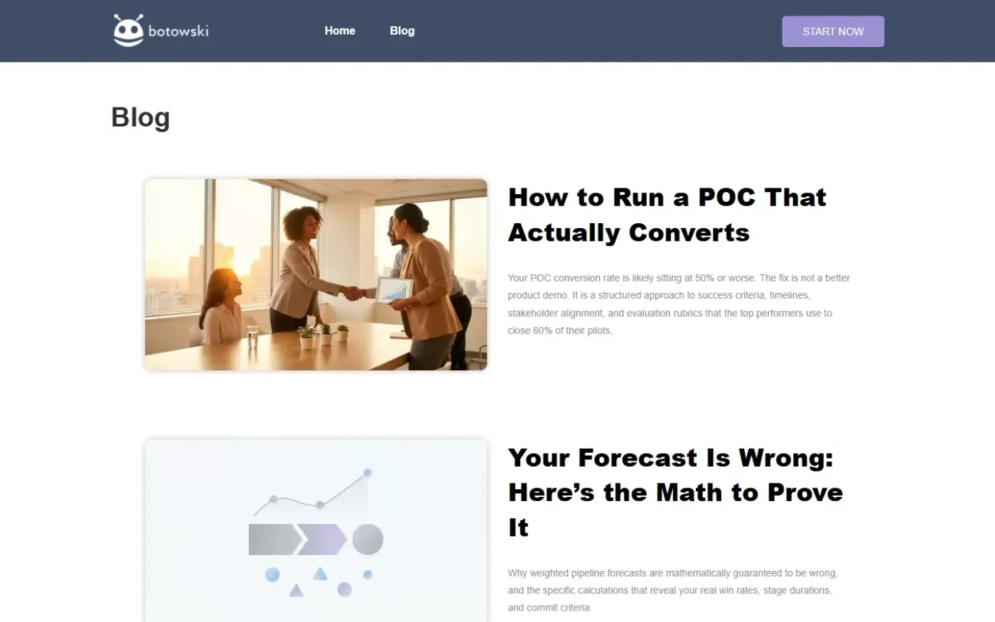 Botowski — Home page