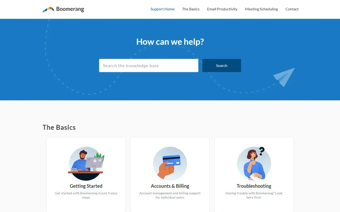Boomeranggmail — Home page
