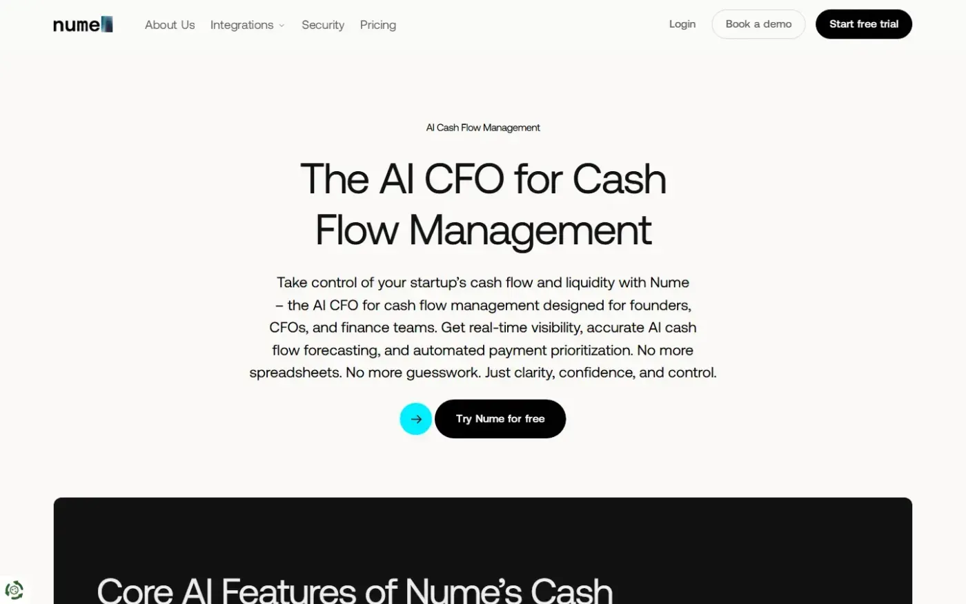 Nume — Solutions page