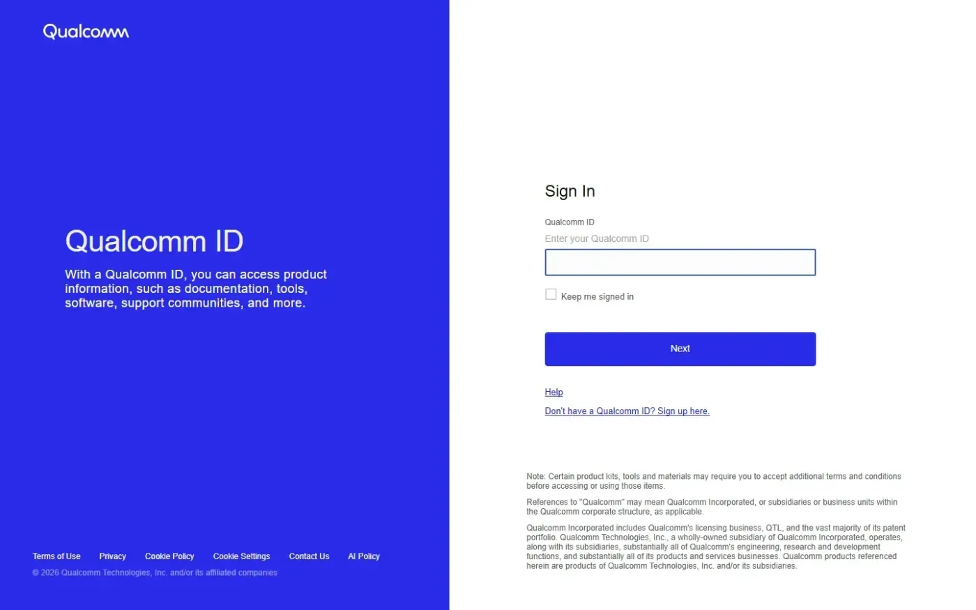 Qualcomm — Home page
