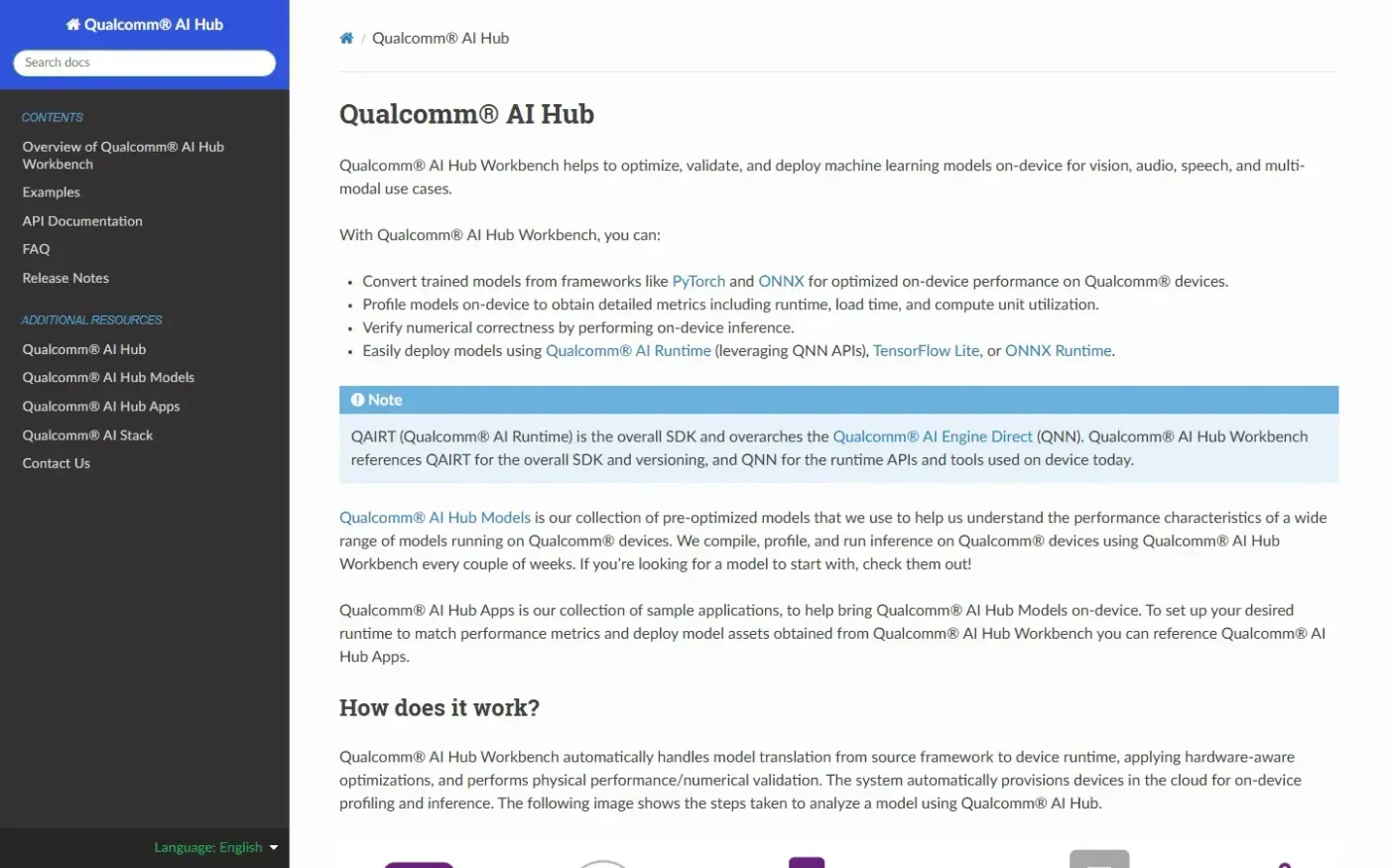 Qualcomm — Docs page