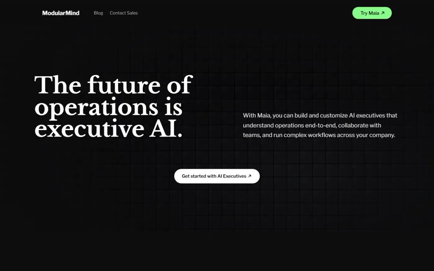 Modularmind — Home page