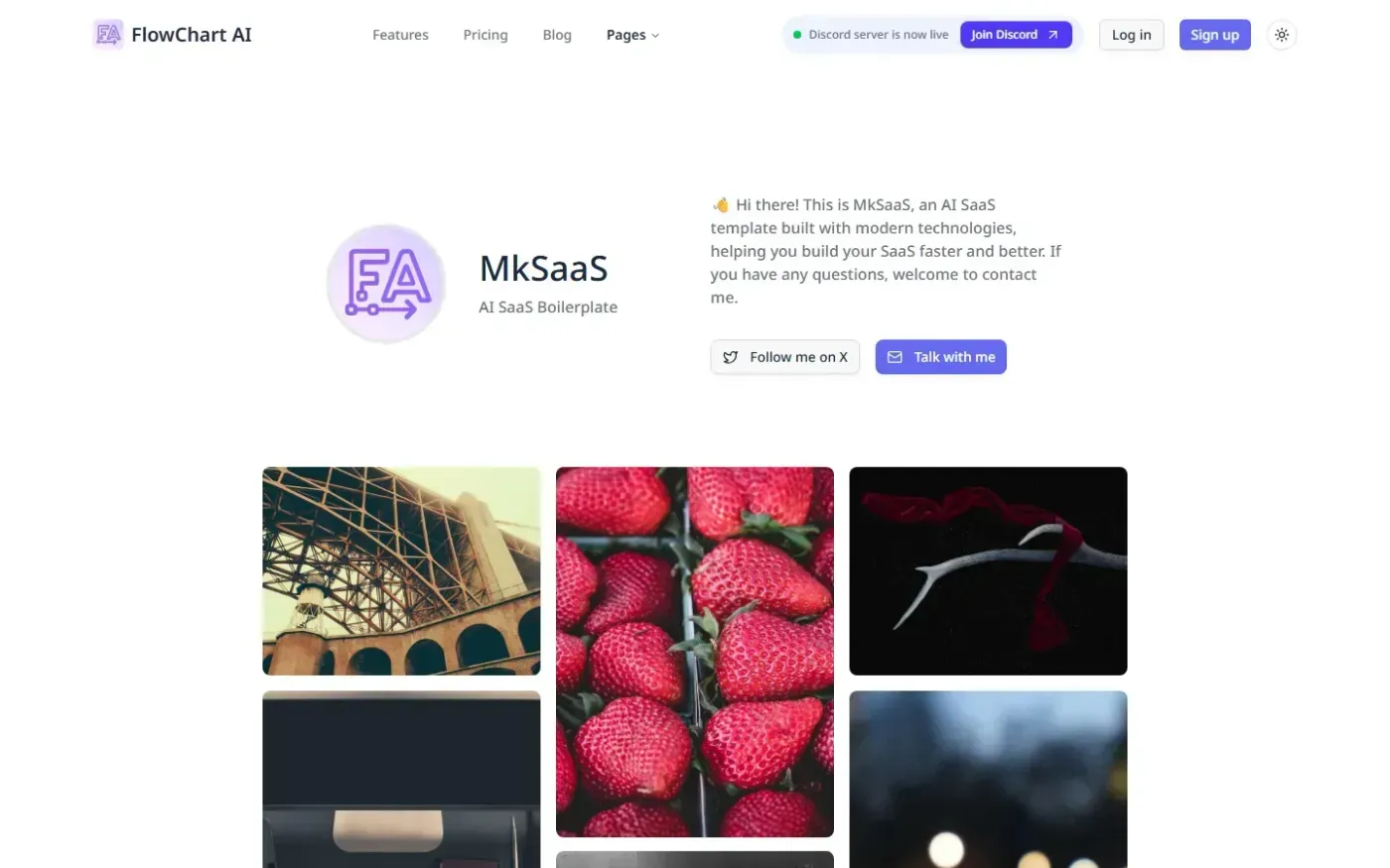 Flowchartai — About page