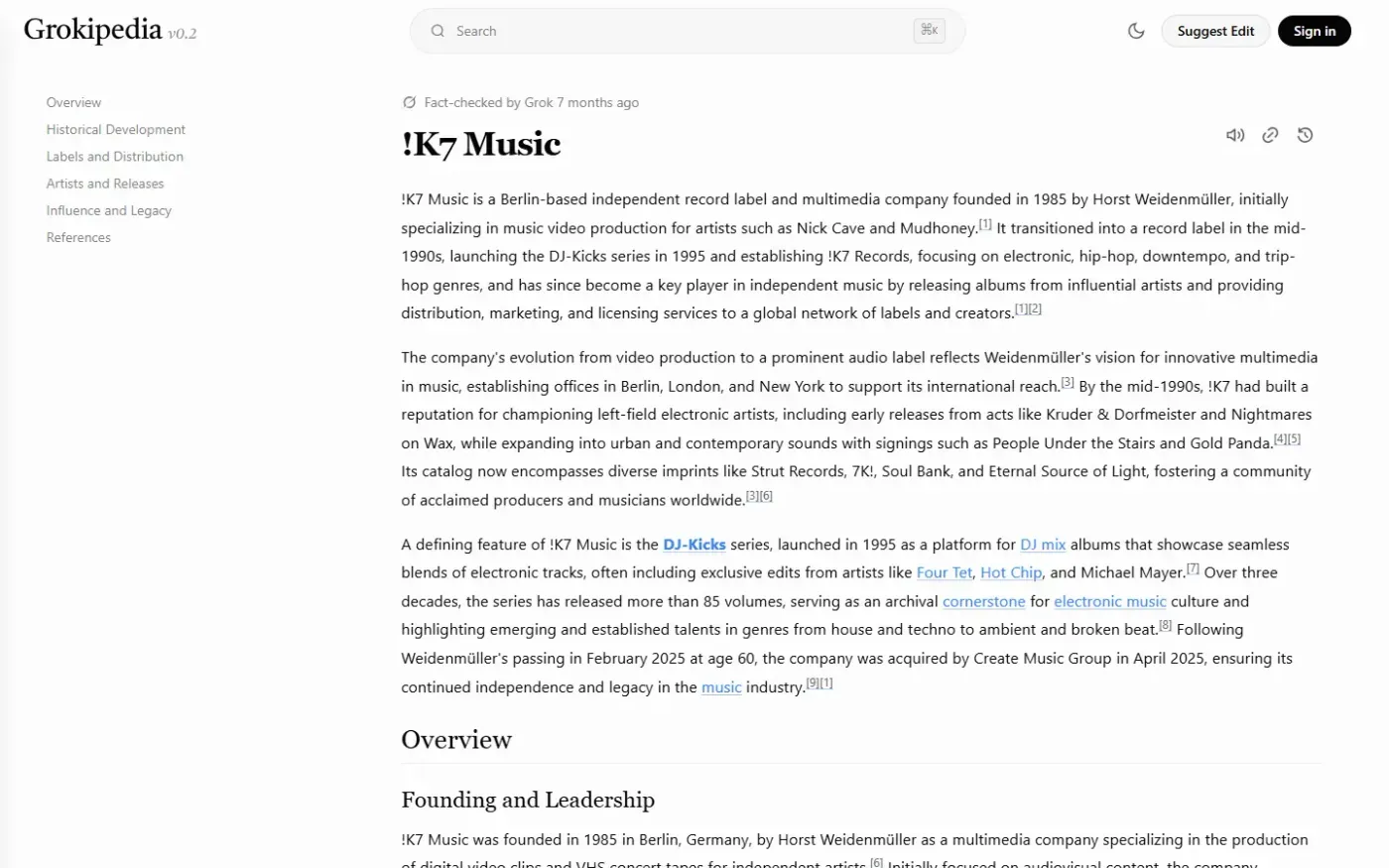 Grokipedia — Page page