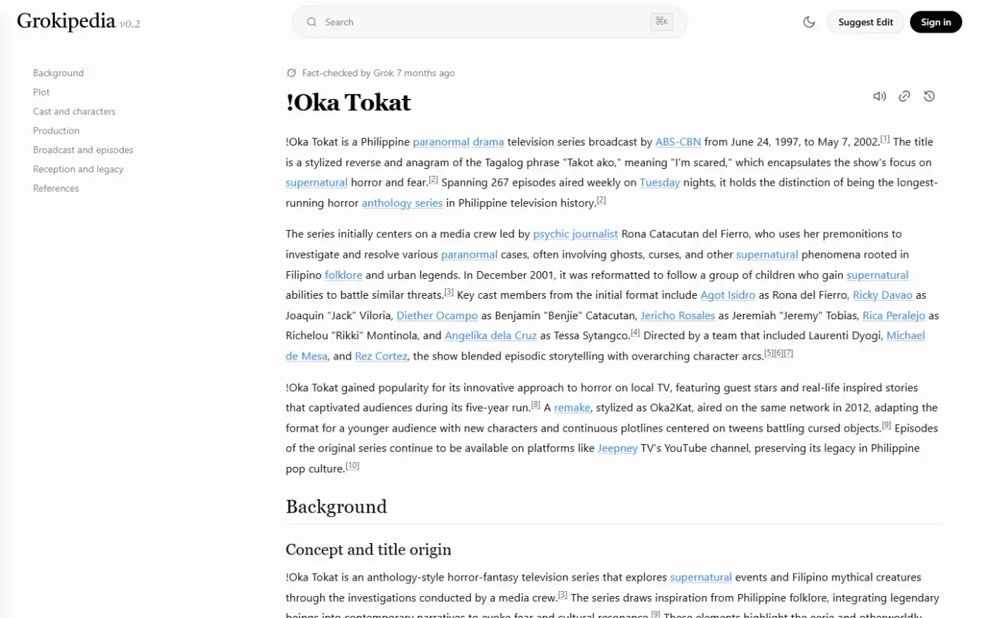 Grokipedia — Page page
