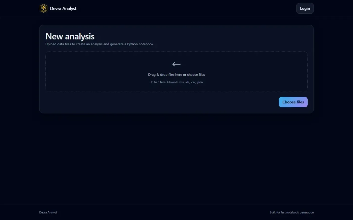 Devra — Analyst page