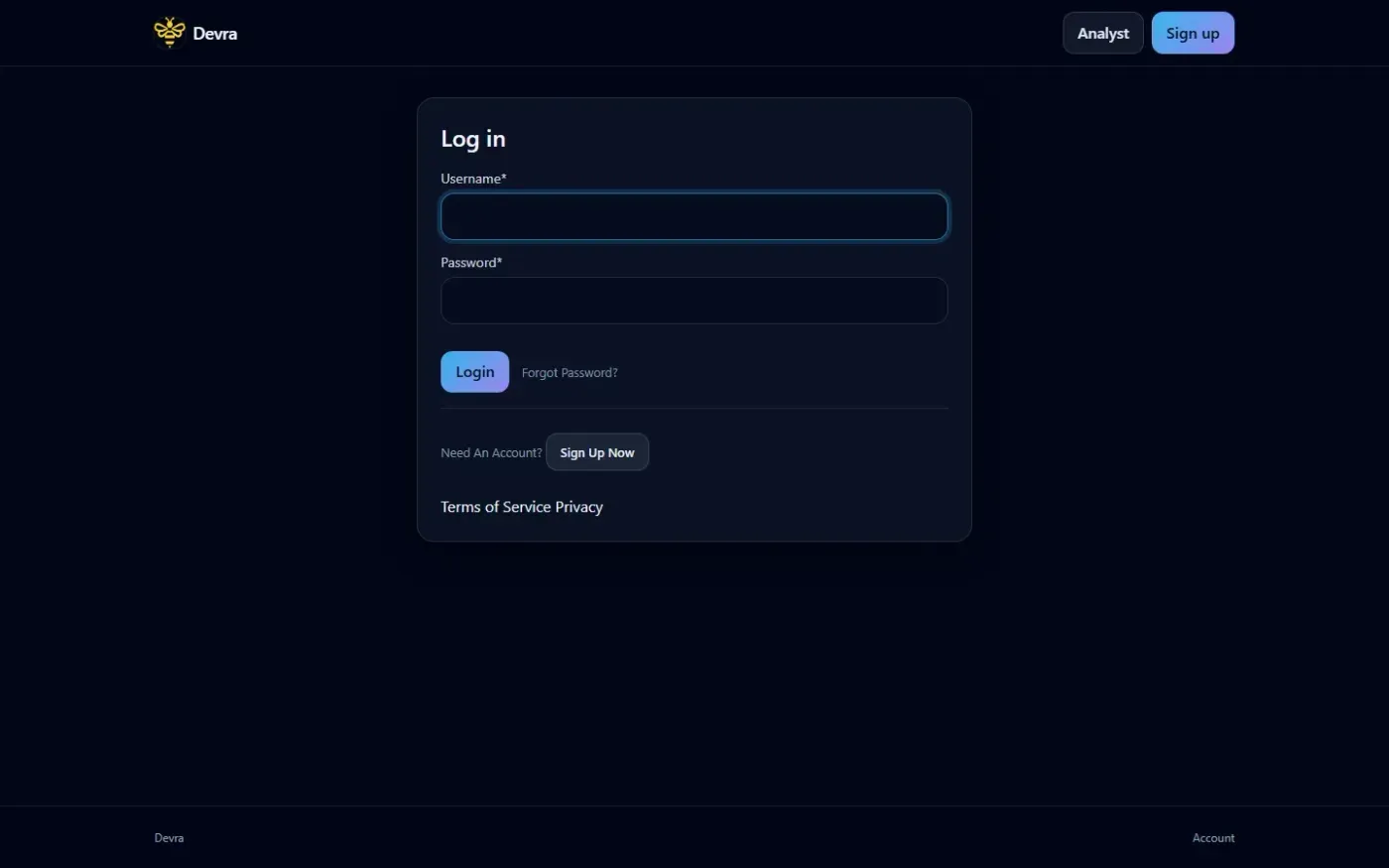 Devra — User page