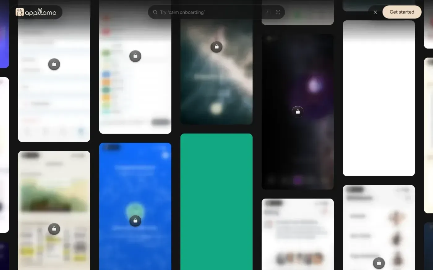 Appllama — Study 25,000+ screens from top-earning iOS apps — Explore page