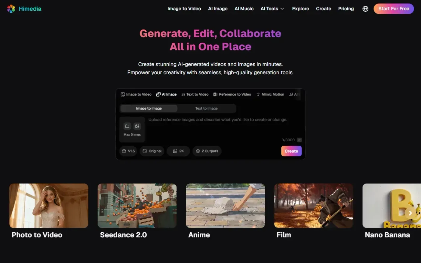 Himedia — Home page