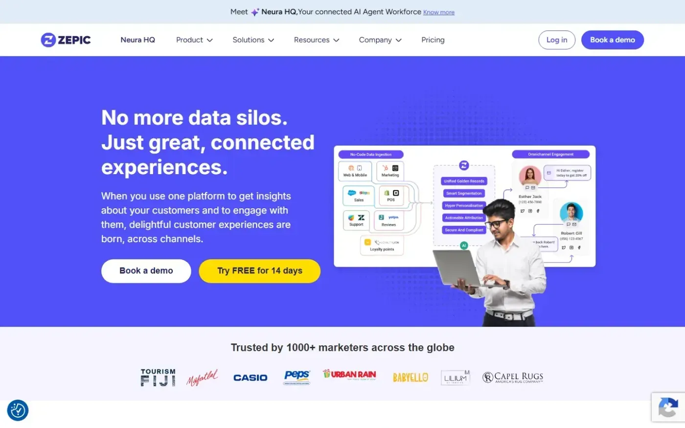 Zepic — Product page