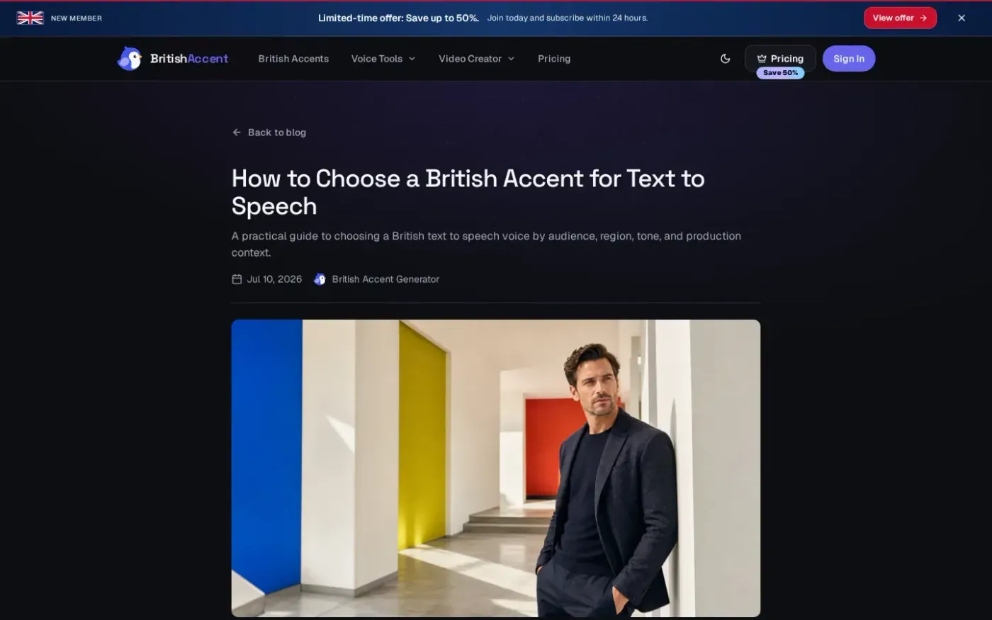 Britishaccent — Blog page