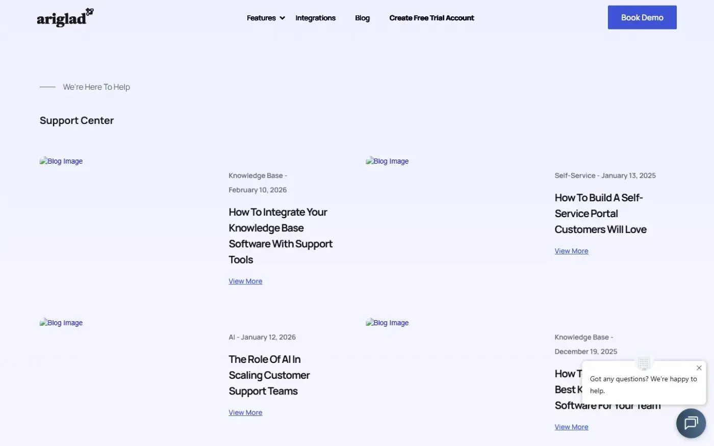 Ariglad — Changelog page