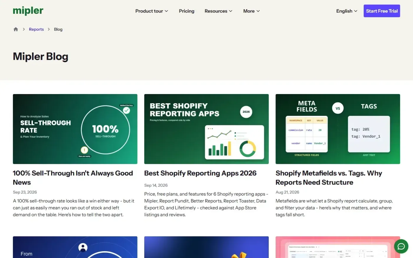 Mipler — Blog page
