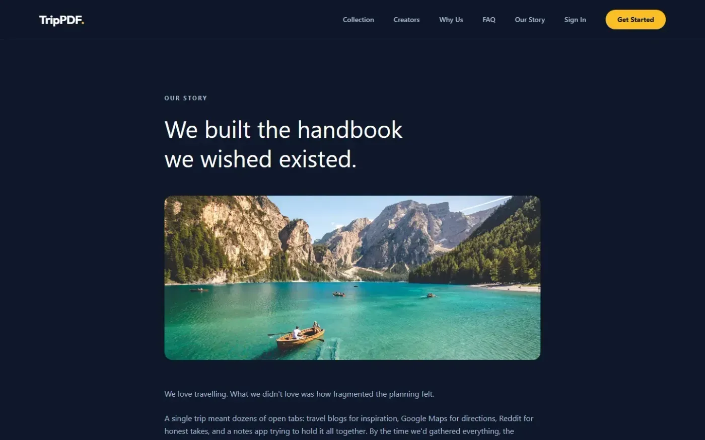 Trippdf — About page