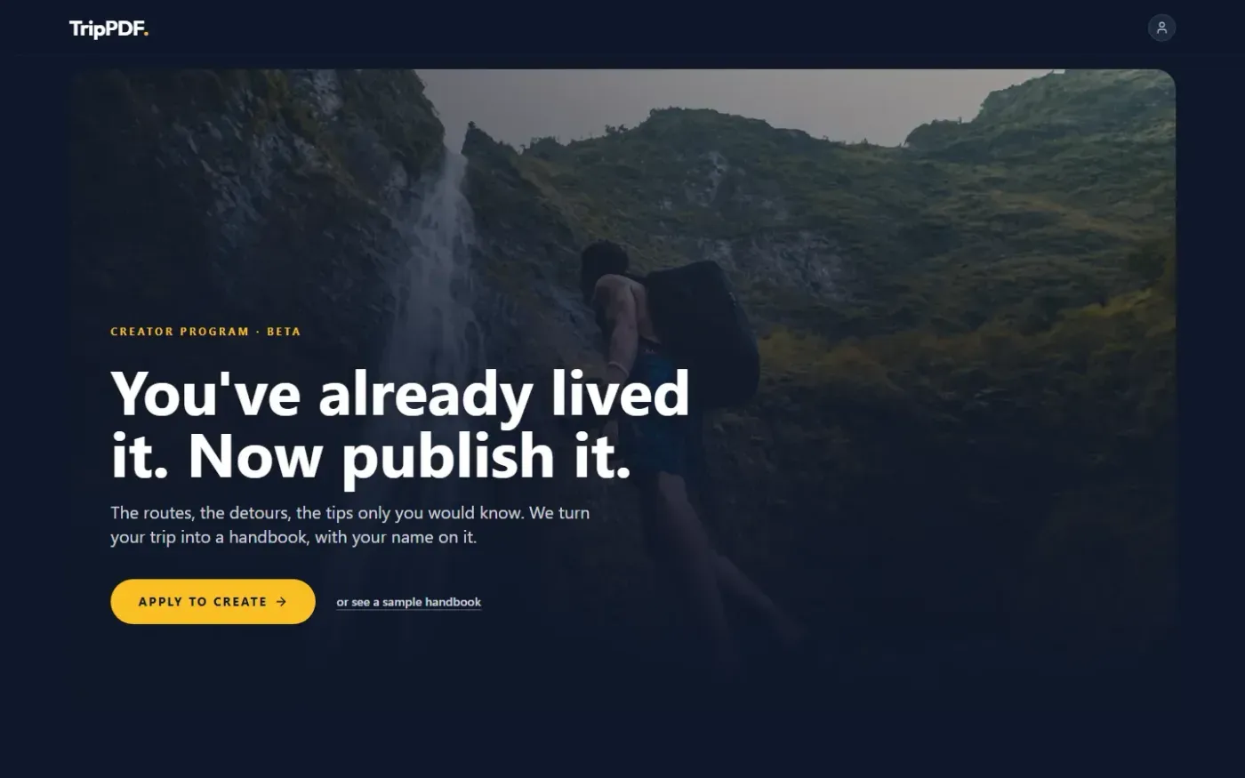 Trippdf — Creators page