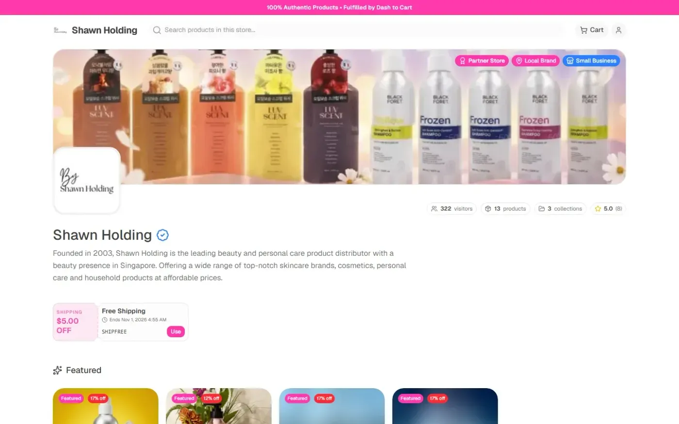 Dashtocart — Home page