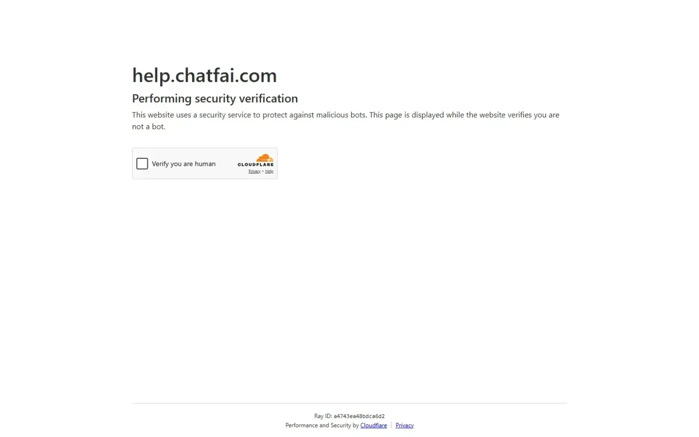 Chatfai — Home page
