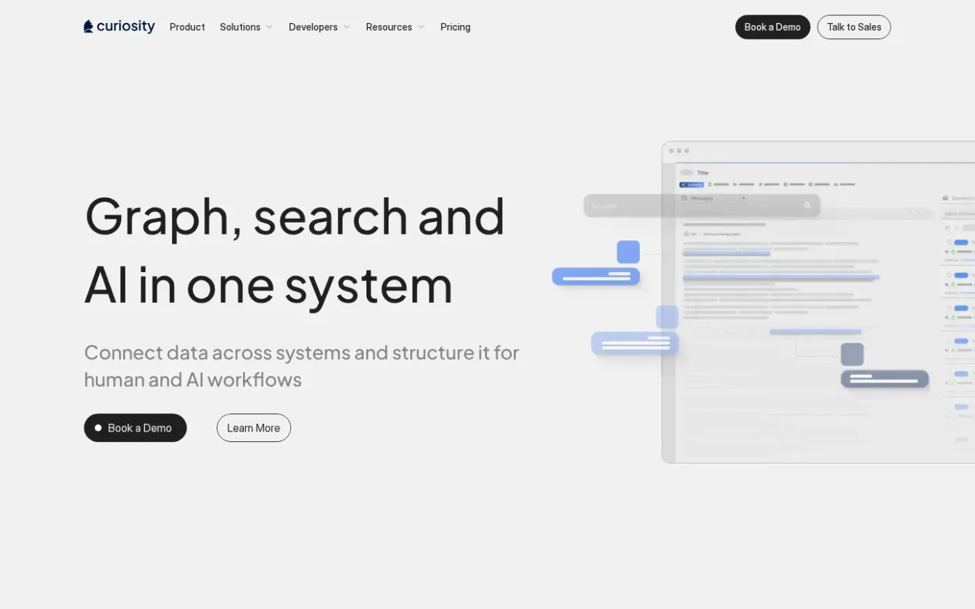 Curiosity — Product page