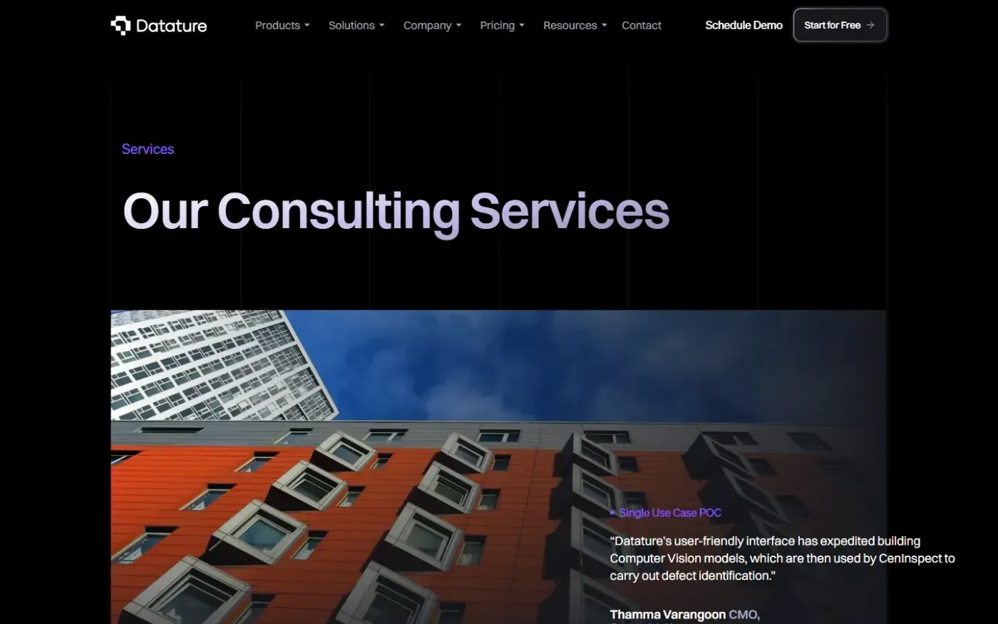 Datature — Product page