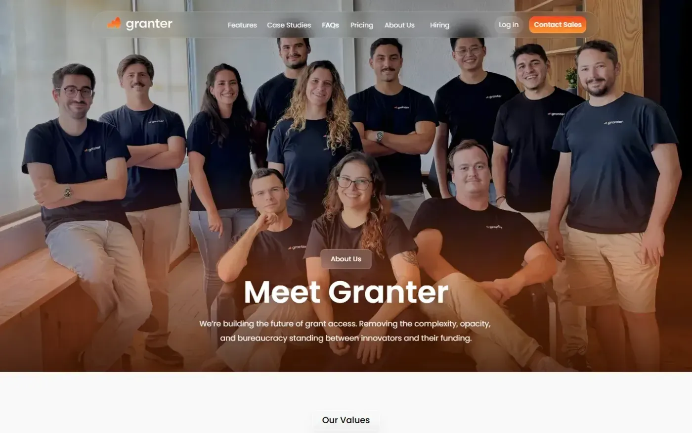 Granter — About page