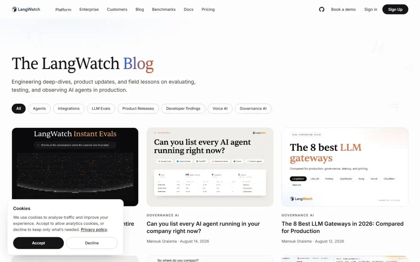 Langwatch — Blog page