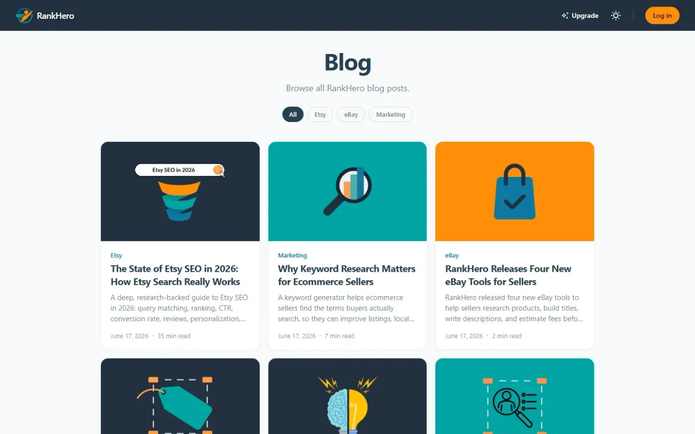 Rankhero — Home page