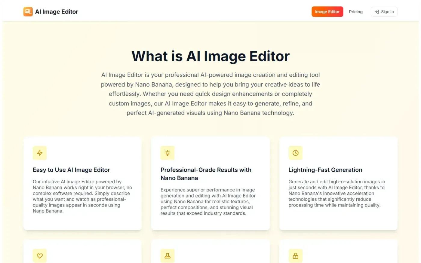 Image-editor — About page