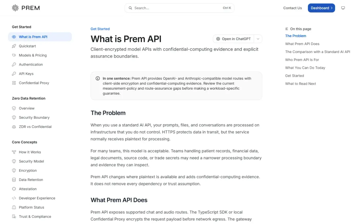 Premai — Home page
