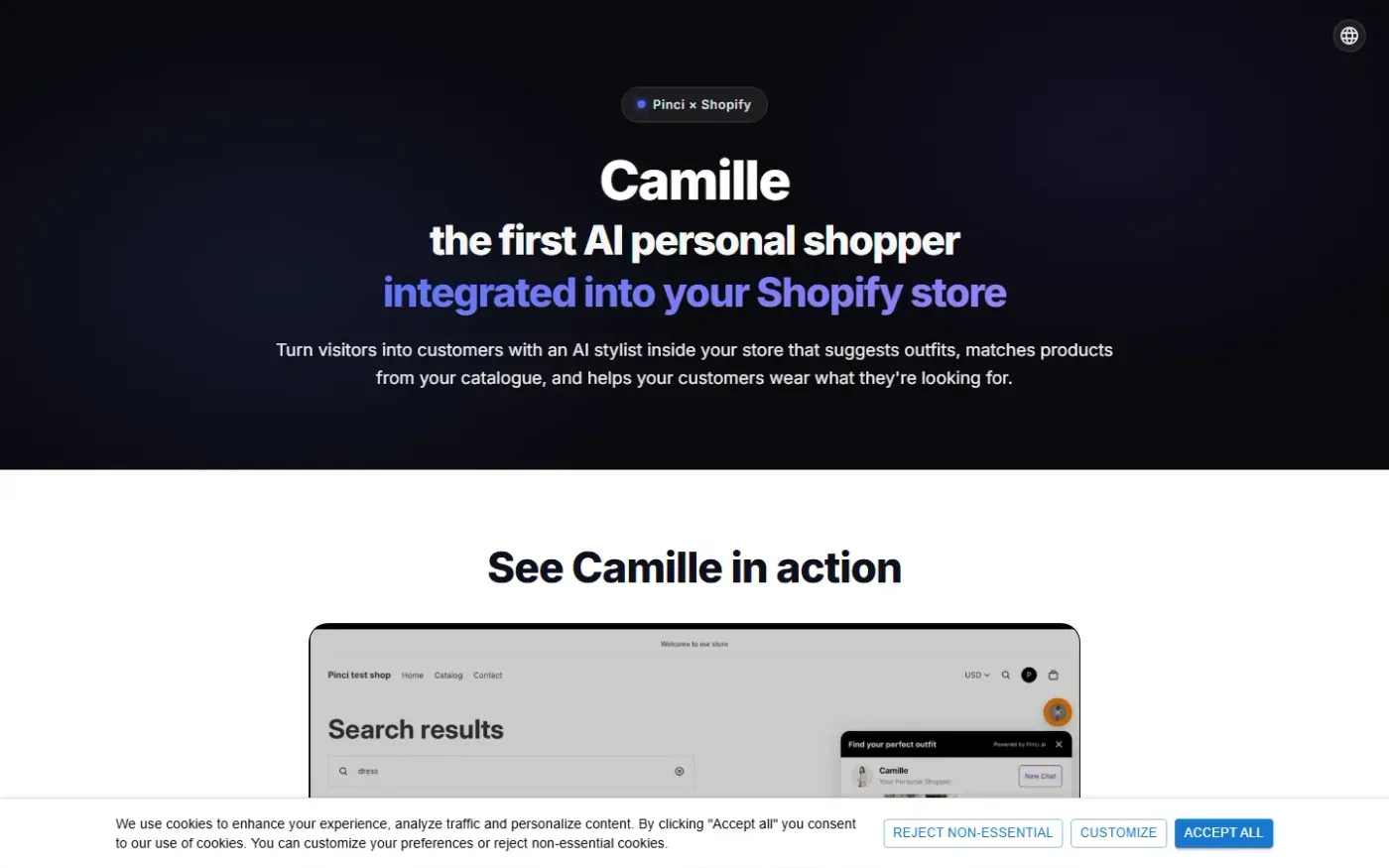Pinci — Home page
