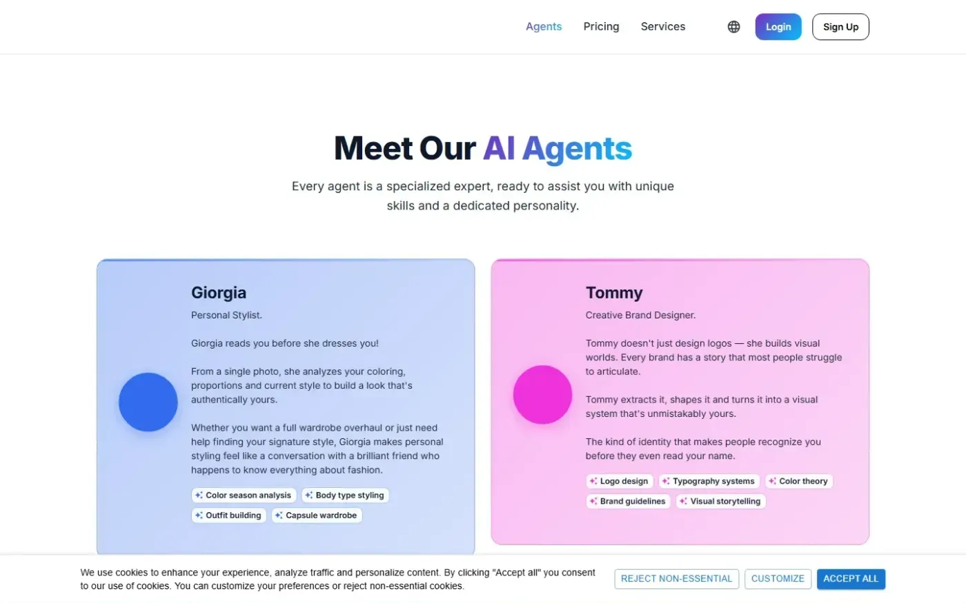 Pinci — Team page