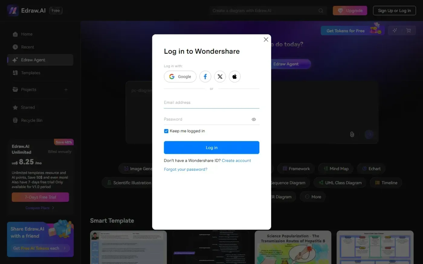 Edraw — App page