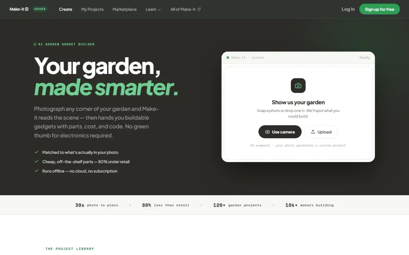 Make-it — Home page