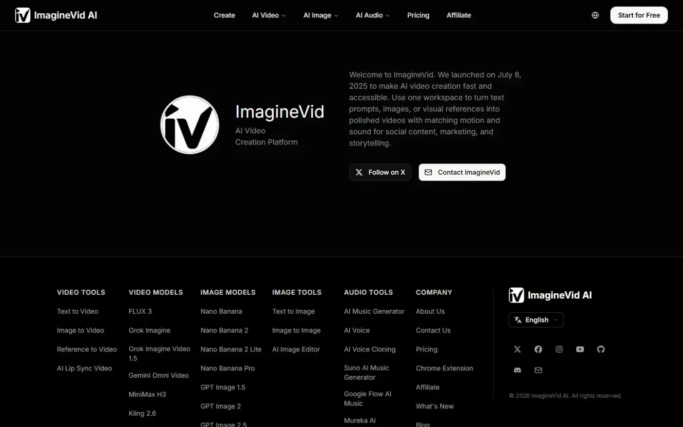Imaginevid — About page