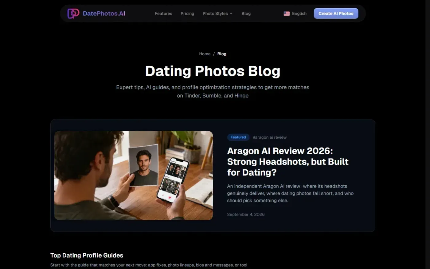 Datephotos — Blog page