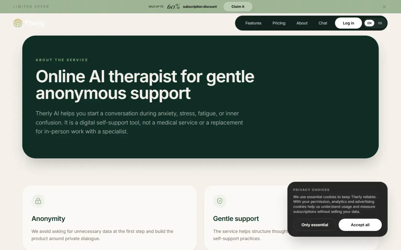 Therly — About page