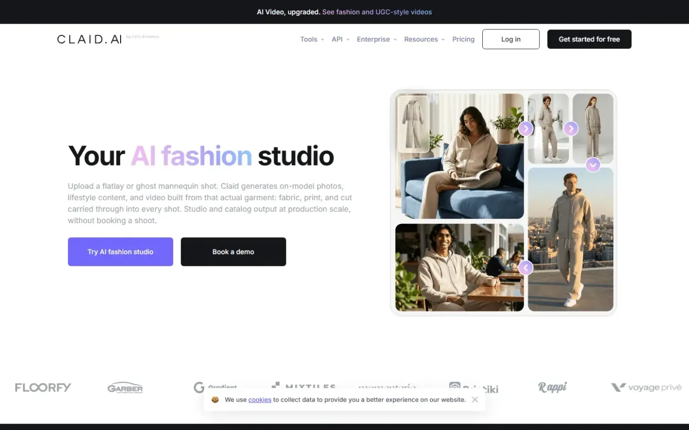 Claid — Fashion page