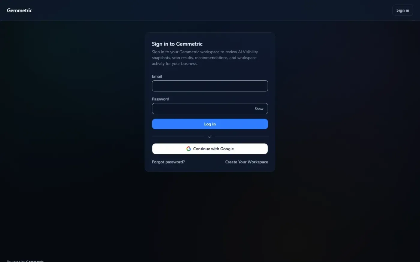 Gemmetric — Home page