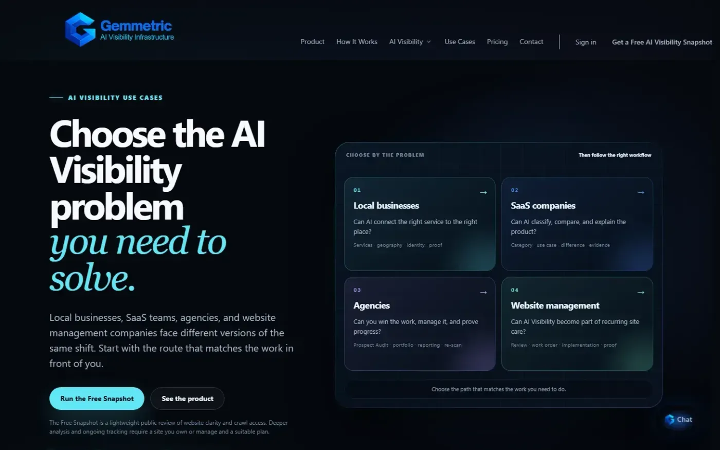 Gemmetric — Use cases page