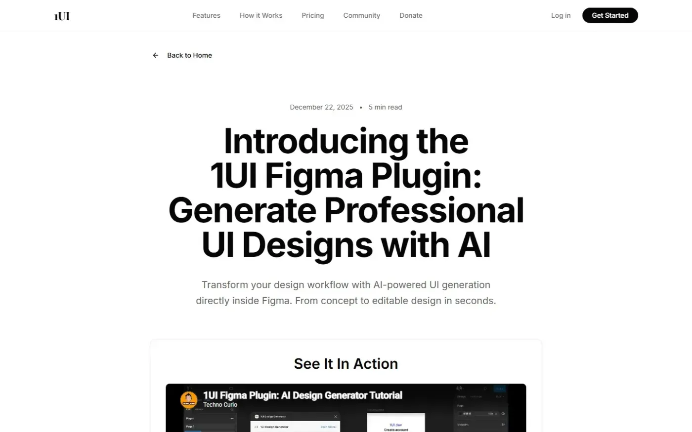 1ui — Blog page