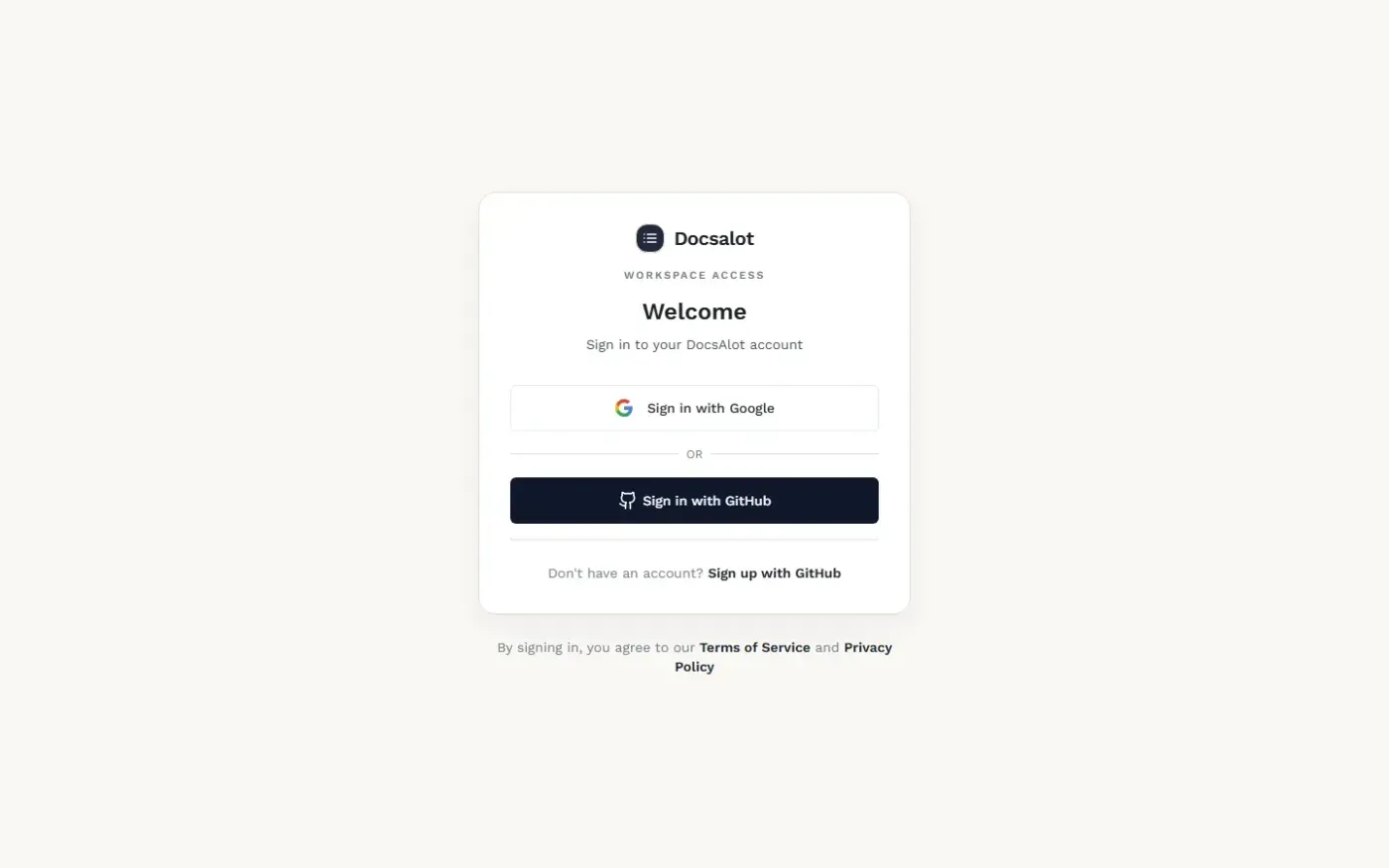 DocsAlot CLI — Let Claude or Codex create and maintain good looking docs — Documentation page